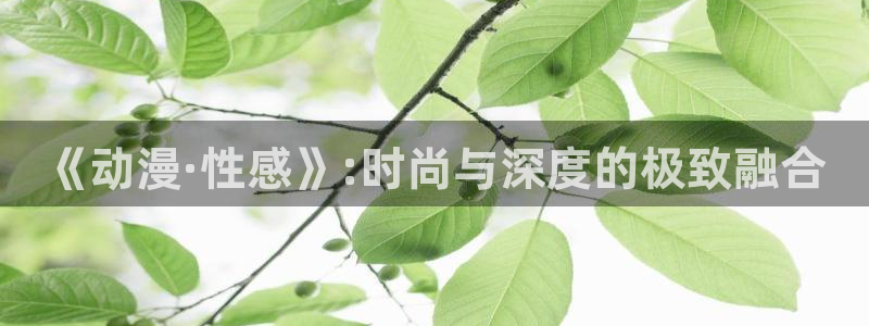 omofun官网下载最新版：《动漫·性感》:时尚与深度的极致融合